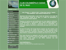 Tablet Screenshot of colombofiliaelpaso.es